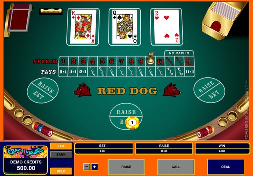 Red Dog (Red Dog) from category Table and Card Games
