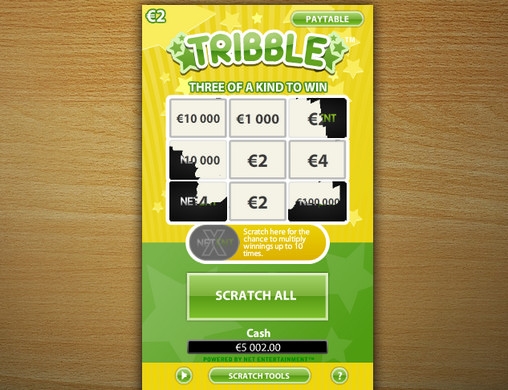Tribble (Tribble) from category Scratch cards