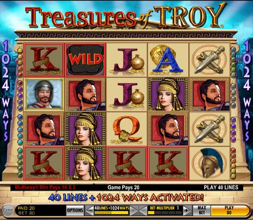 Treasures of Troy (Treasures of Troy) from category Slots