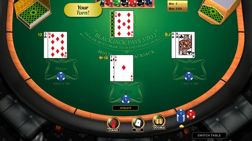 Multihand Blackjack (Blackjack on several boxes) from category Blackjack