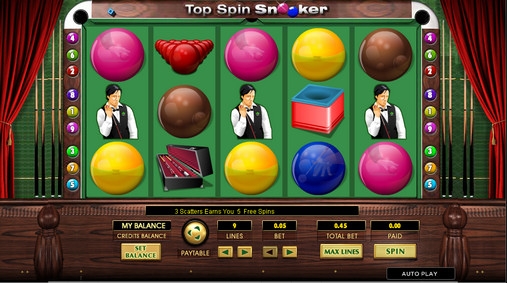 Top Spin Snooker (Top Spin Snooker) from category Slots