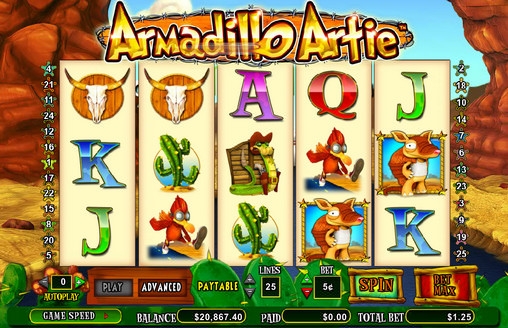 Armadillo Artie (Armadillo Artie) from category Slots