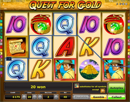 Quest for Gold (Quest for Gold) from category Slots
