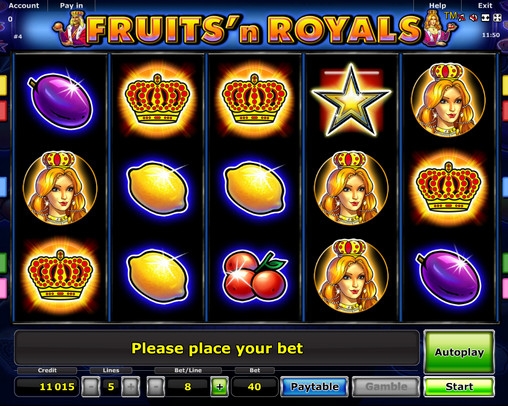 Fruits and Royals (Fruits and Royals) from category Slots