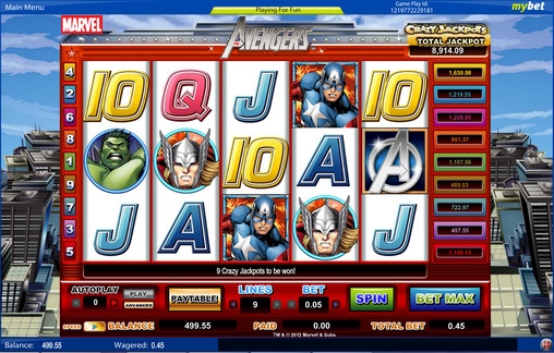 The Avengers (Avengers) from category Slots