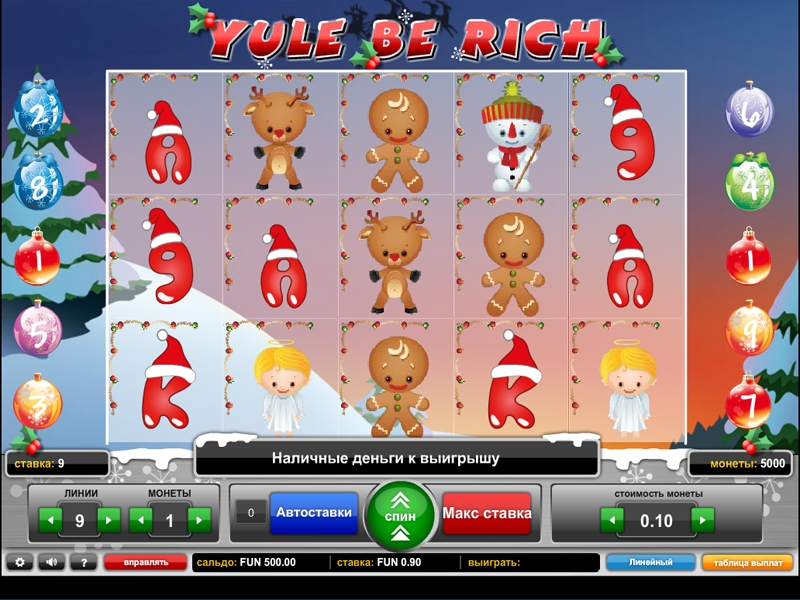 Yule be Rich (Yule be Rich) from category Slots
