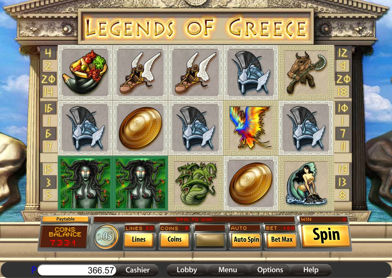 Legends of Greece (Legends of Greece) from category Slots