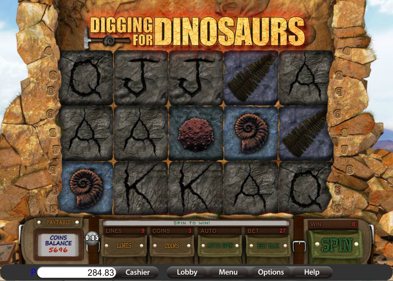 Digging for Dinosaurs (Digging for Dinosaurs) from category Slots