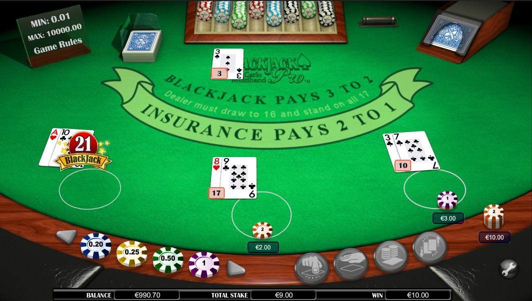 Blackjack Pro Monte Carlo (Blackjack Pro Monte Carlo) from category Blackjack