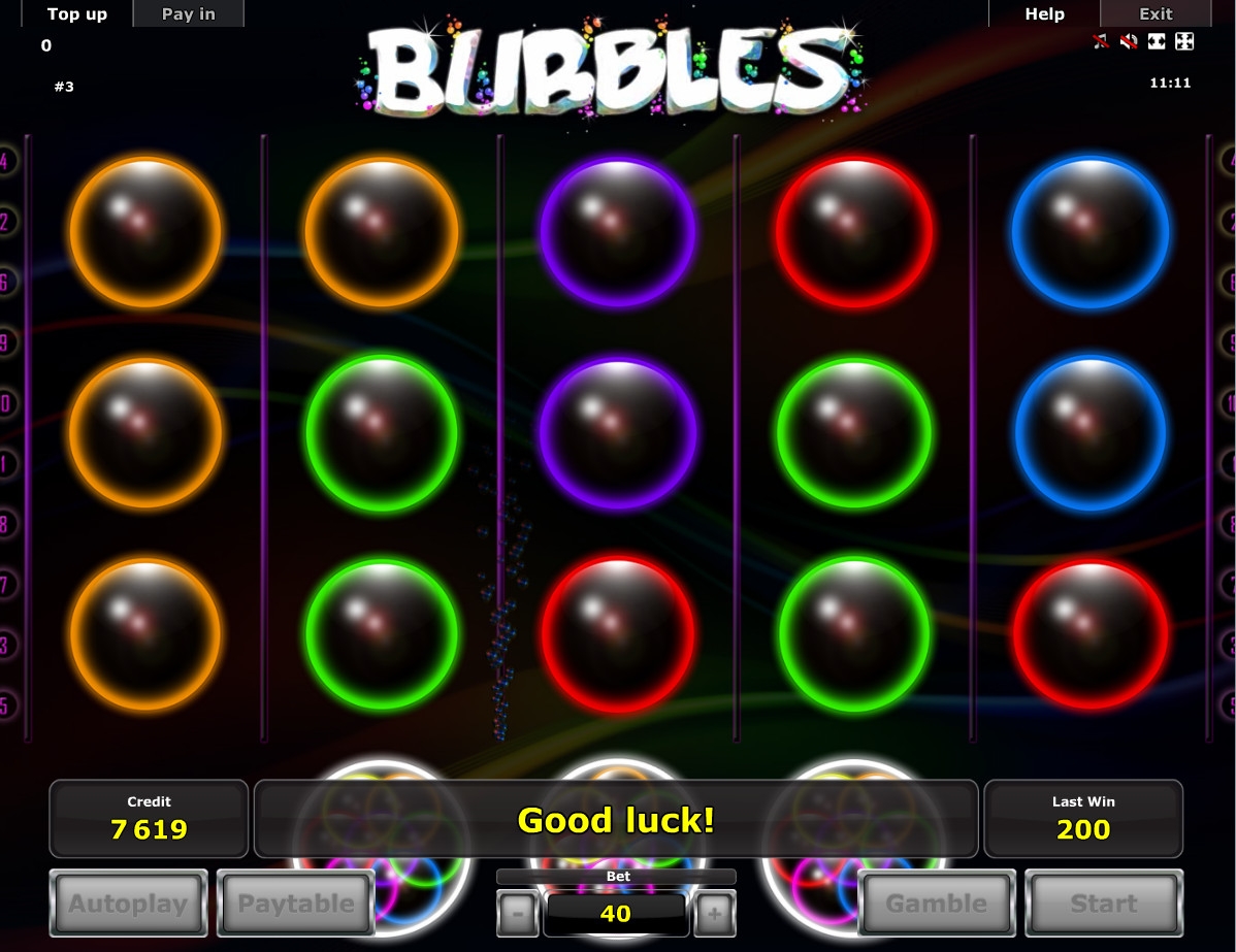 Bubbles (Bubbles) from category Slots