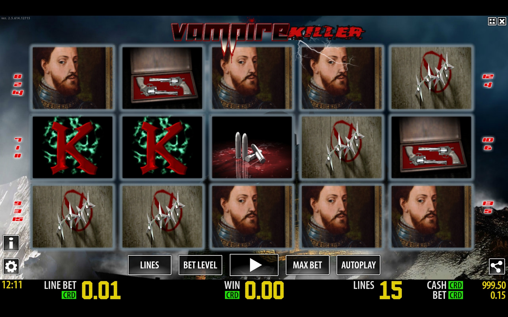 Vampire Killer (Vampire Killer) from category Slots