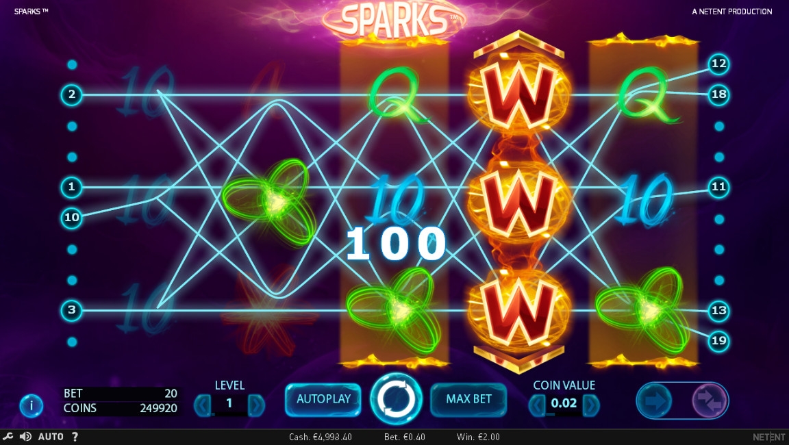 Sparks (Sparks) from category Slots