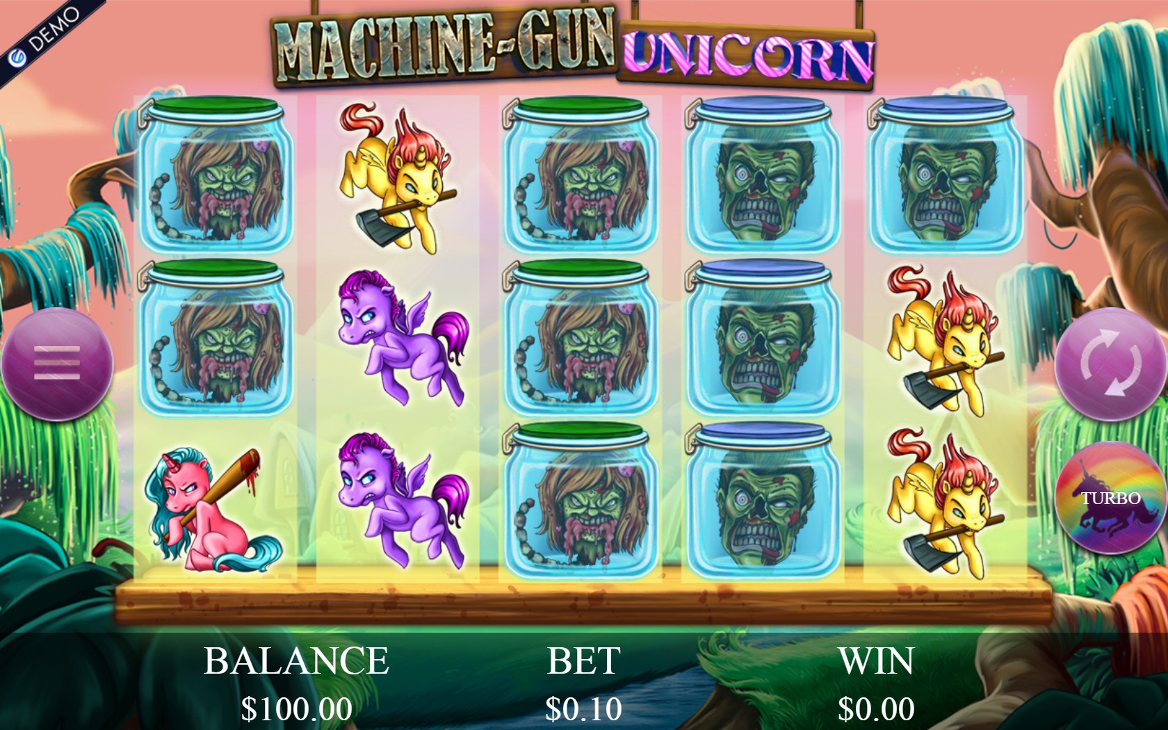 Machine-Gun Unicorn (Machine-Gun Unicorn) from category Slots