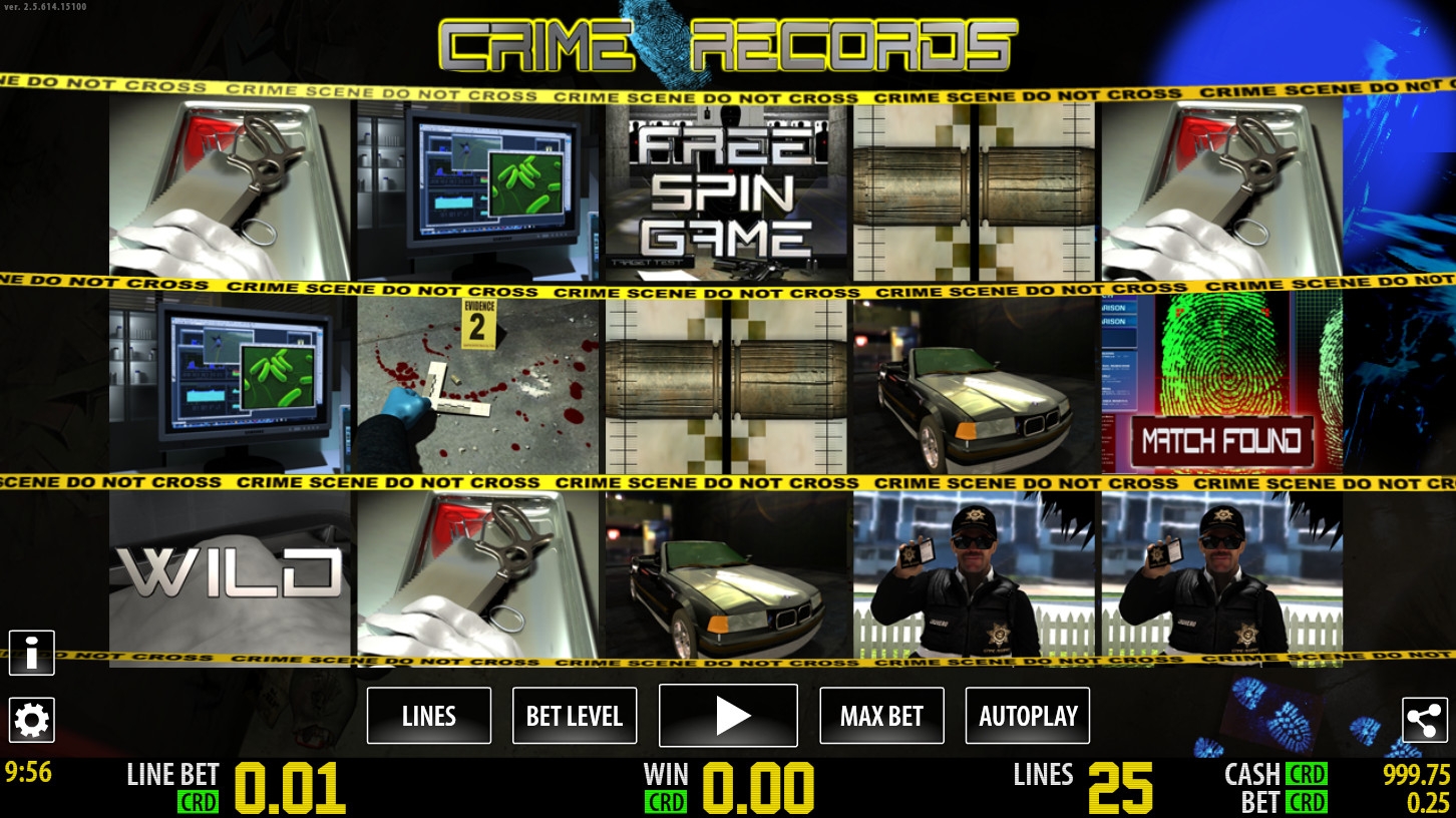 Crime Records (Crime Records) from category Slots