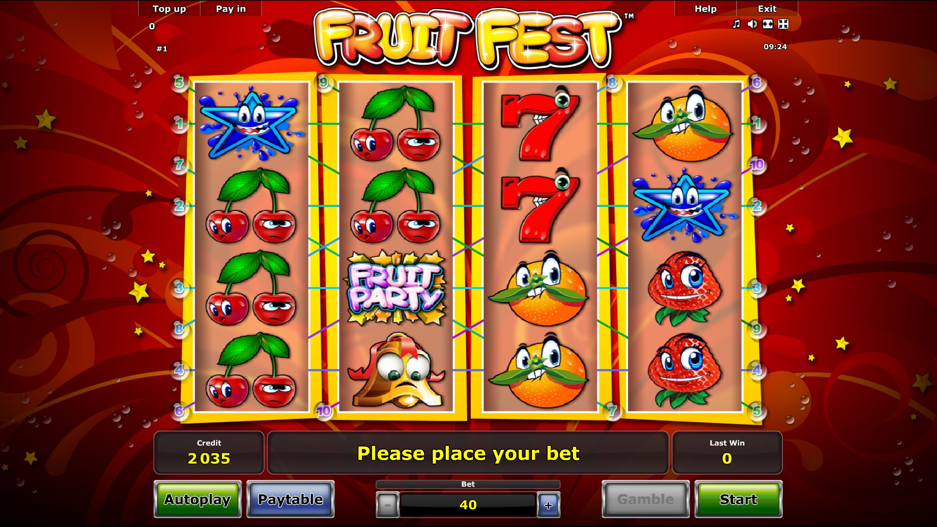 Fruit Fest (Fruit Fest) from category Slots