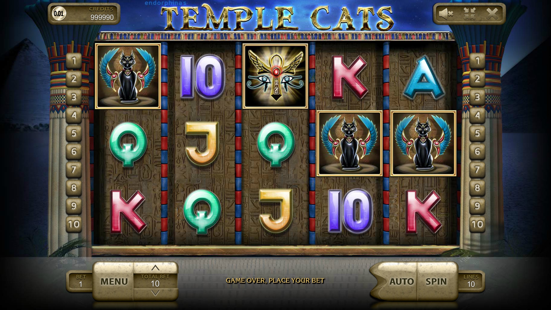 Temple Cats (Temple Cats) from category Slots