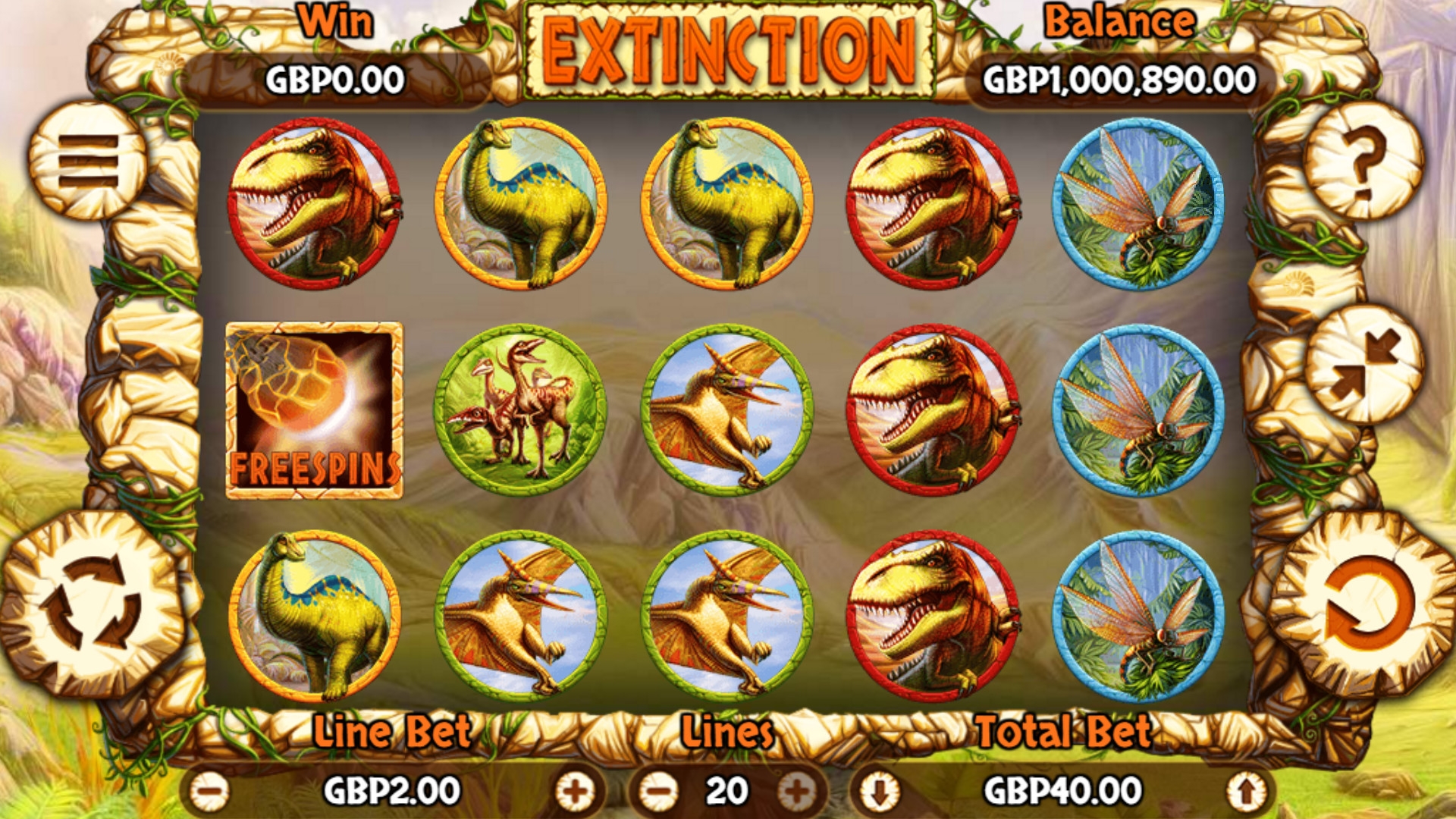 Extinction (Extinction) from category Slots