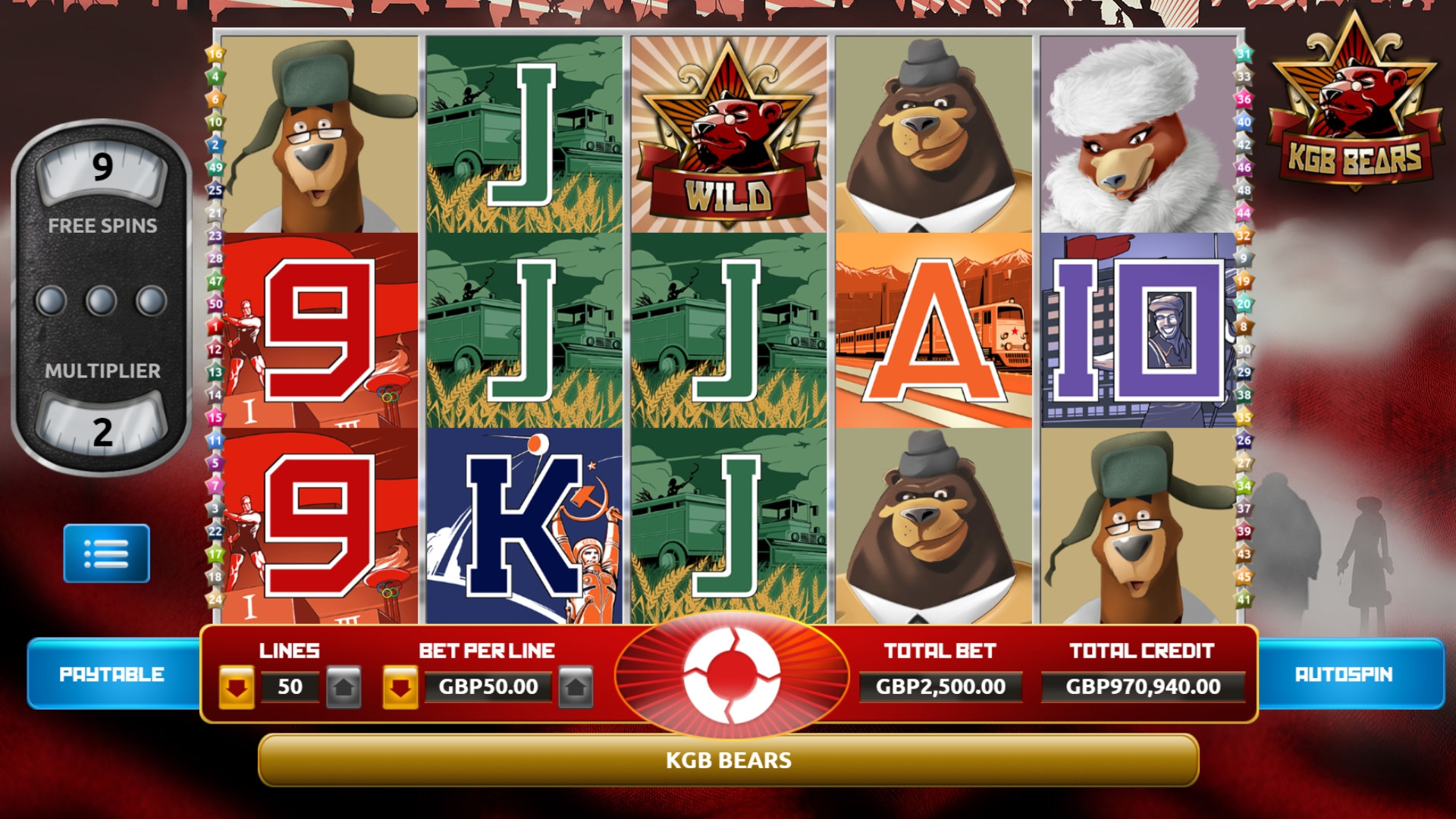 KGB Bears (KGB Bears) from category Slots