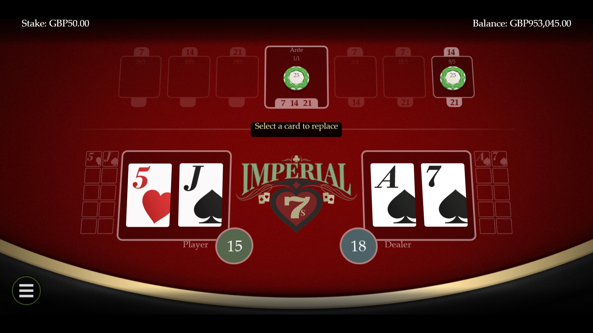 Imperial 7 (Imperial 7) from category Table and Card Games