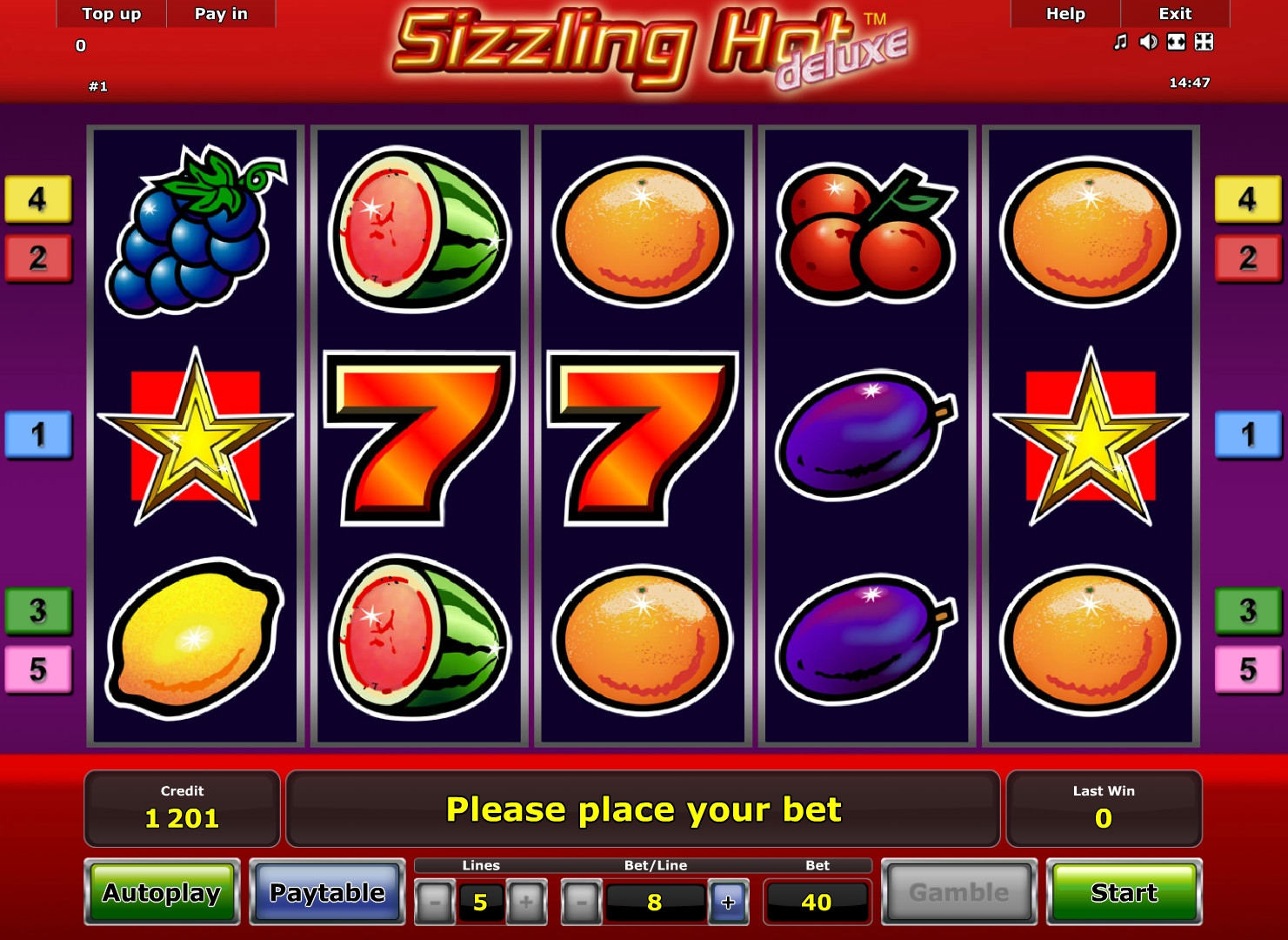 Sizzling Hot Deluxe (Sizzling Hot Deluxe) from category Slots