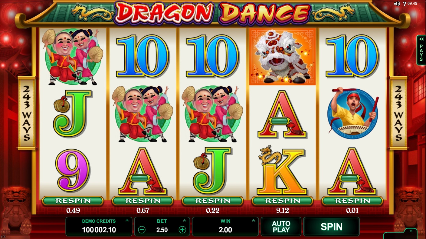 Dragon Dance (Dragon Dance) from category Slots