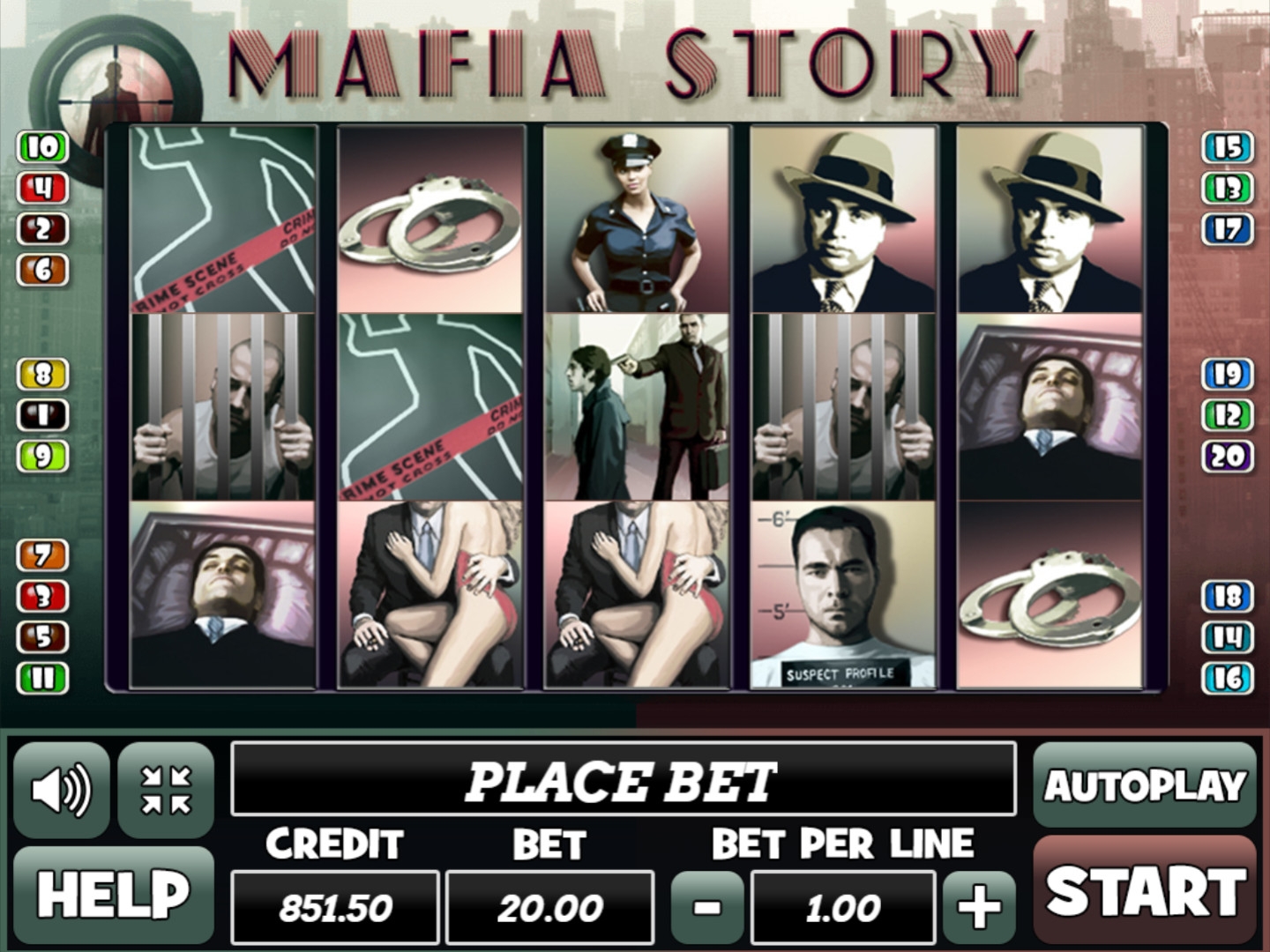 Mafia Story (Mafia Story) from category Slots