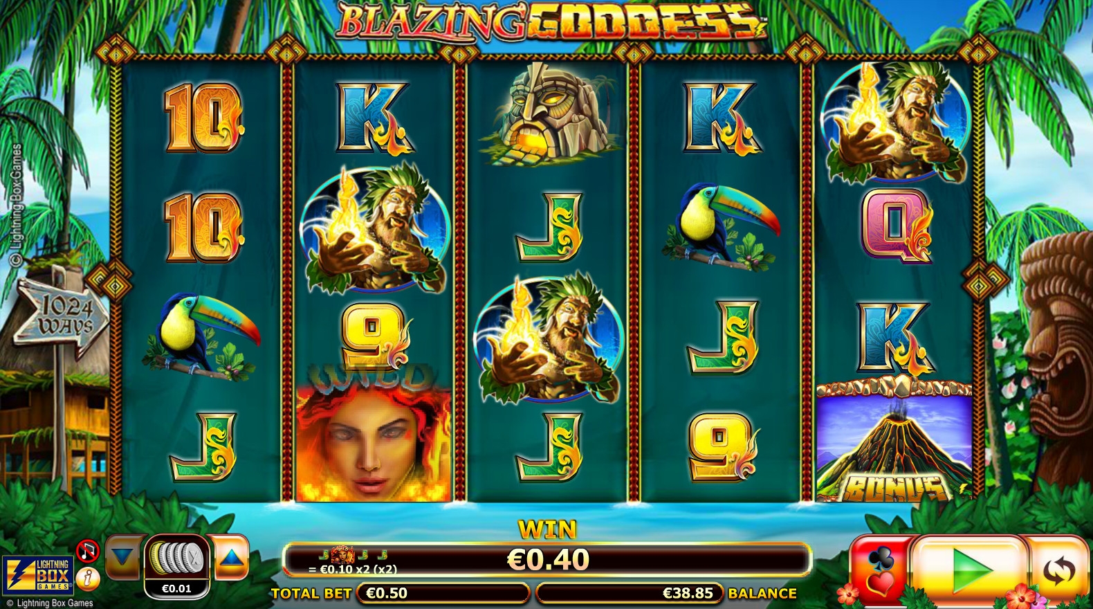 Blazing Goddess (Blazing Goddess) from category Slots