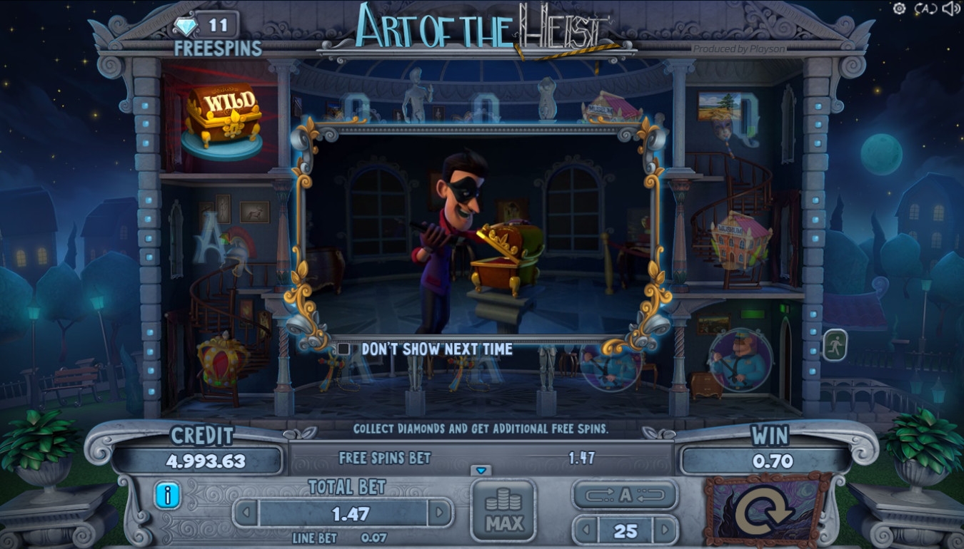 Art of the Heist (Art of the Heist) from category Slots
