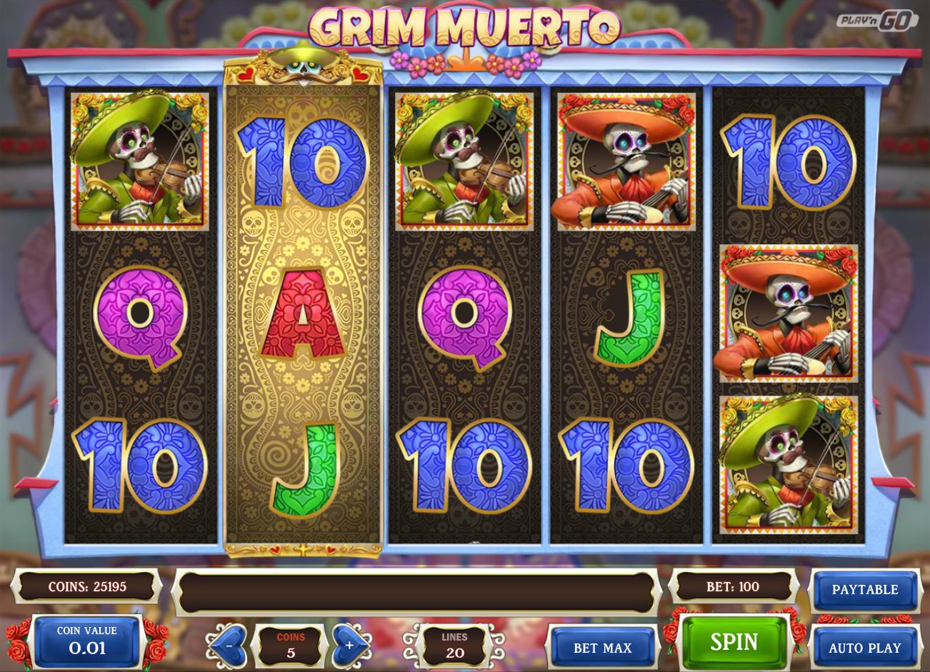 Grim Muerto (Grim Muerto) from category Slots