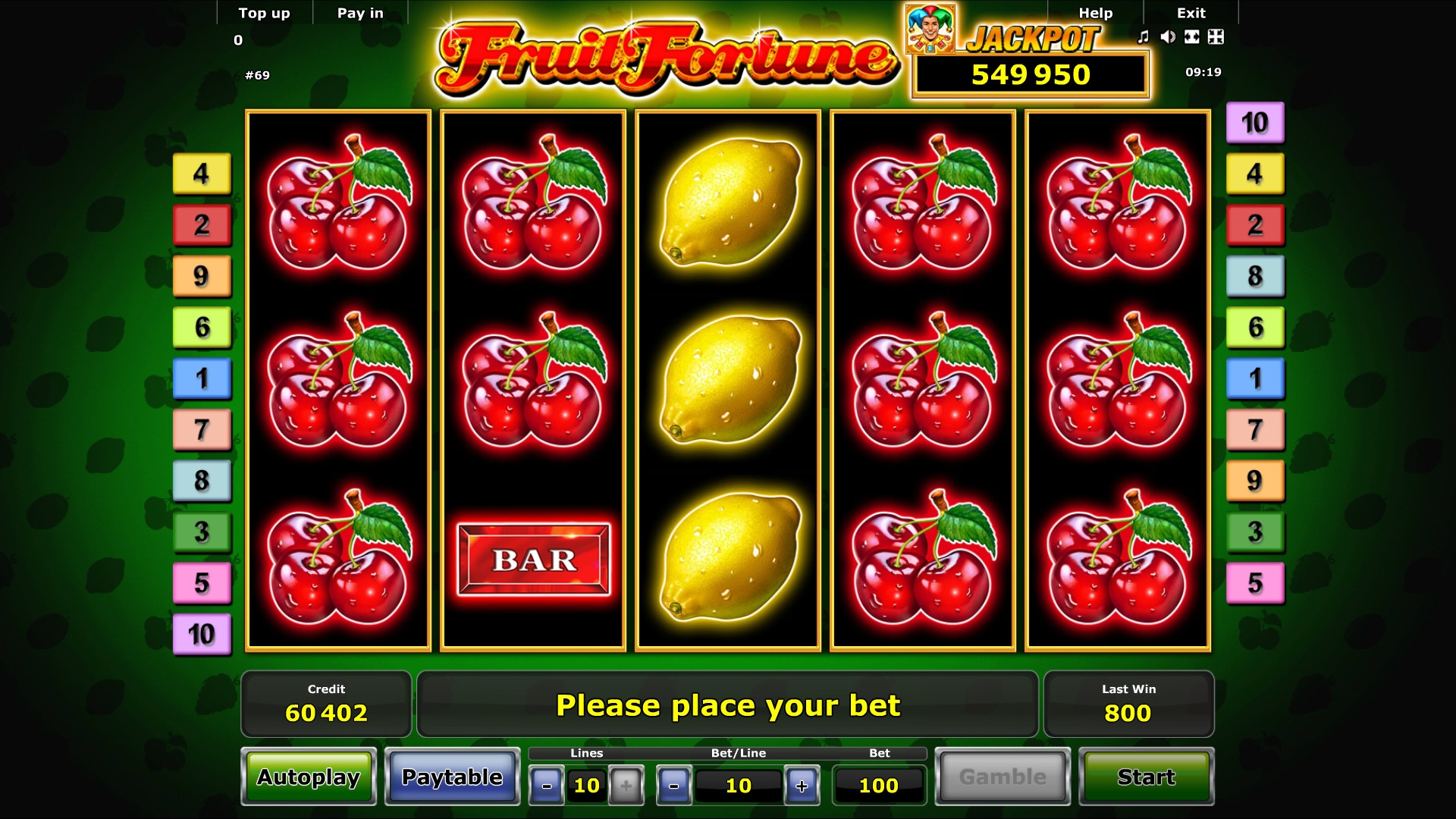 Fruit Fortune (Fruit Fortune) from category Slots