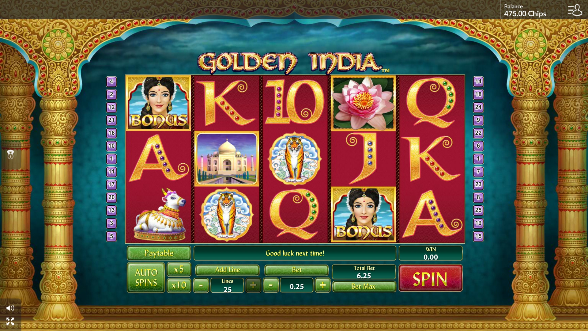 Golden India (Golden India) from category Slots