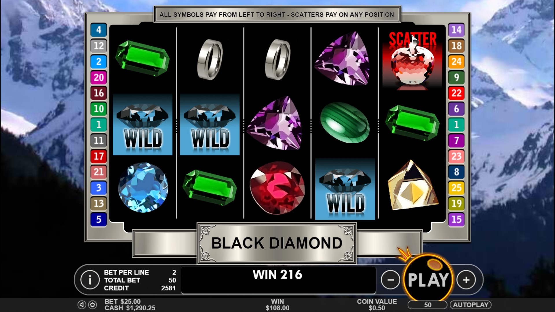 Black Diamond (Black Diamond) from category Slots