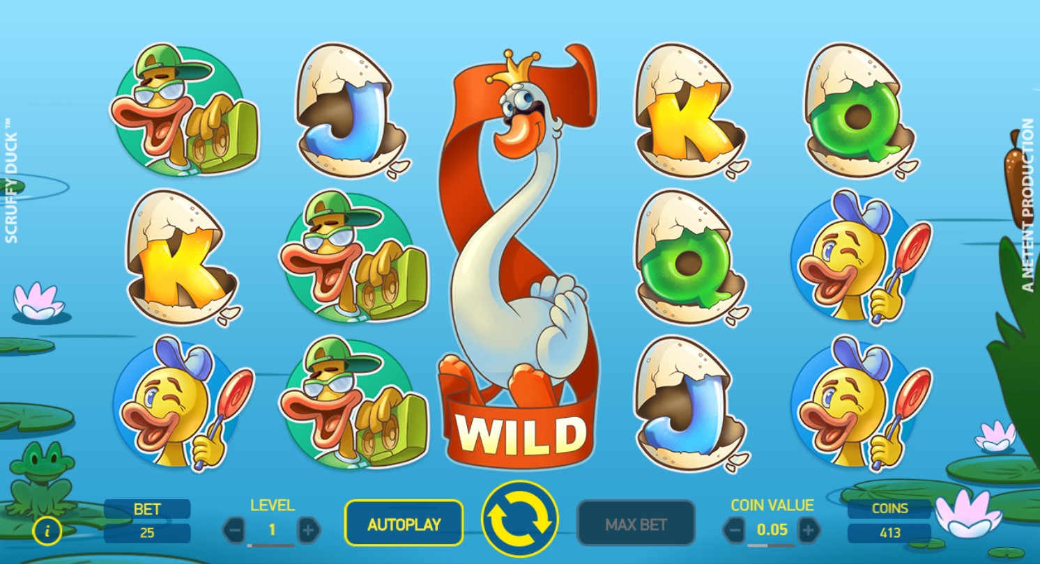 Scruffy Duck (Scruffy Duck) from category Slots