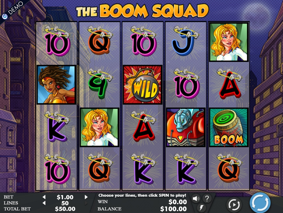 The Boom Squad (The Boom Squad) from category Slots