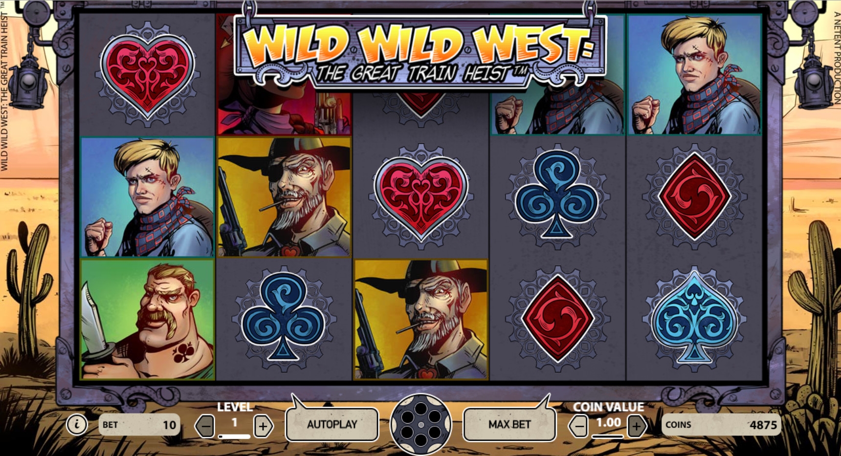Wild Wild West: The Great Train Heist (Wild Wild West: The Great Train Heist) from category Slots