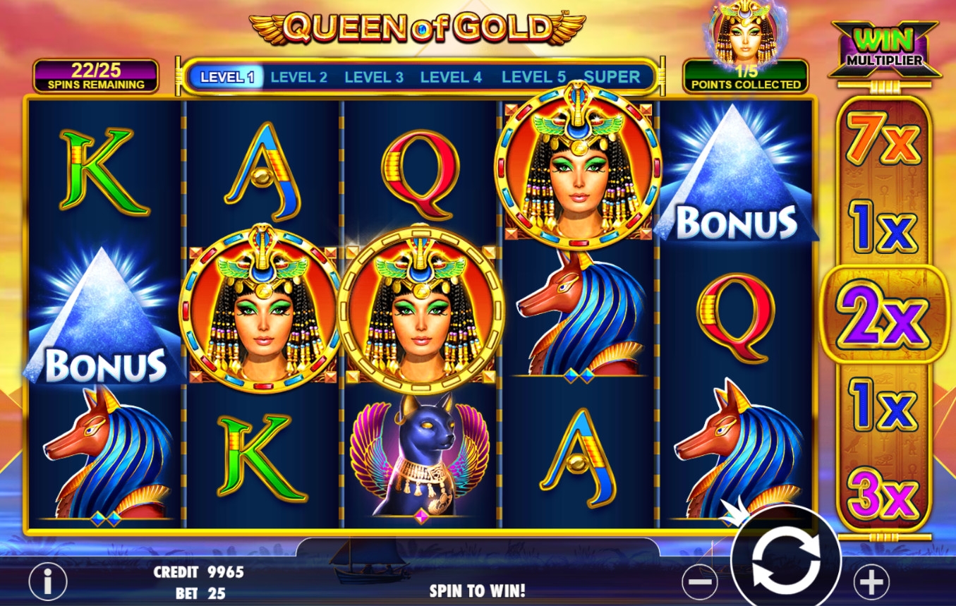 Queen of Gold (Queen of Gold) from category Slots