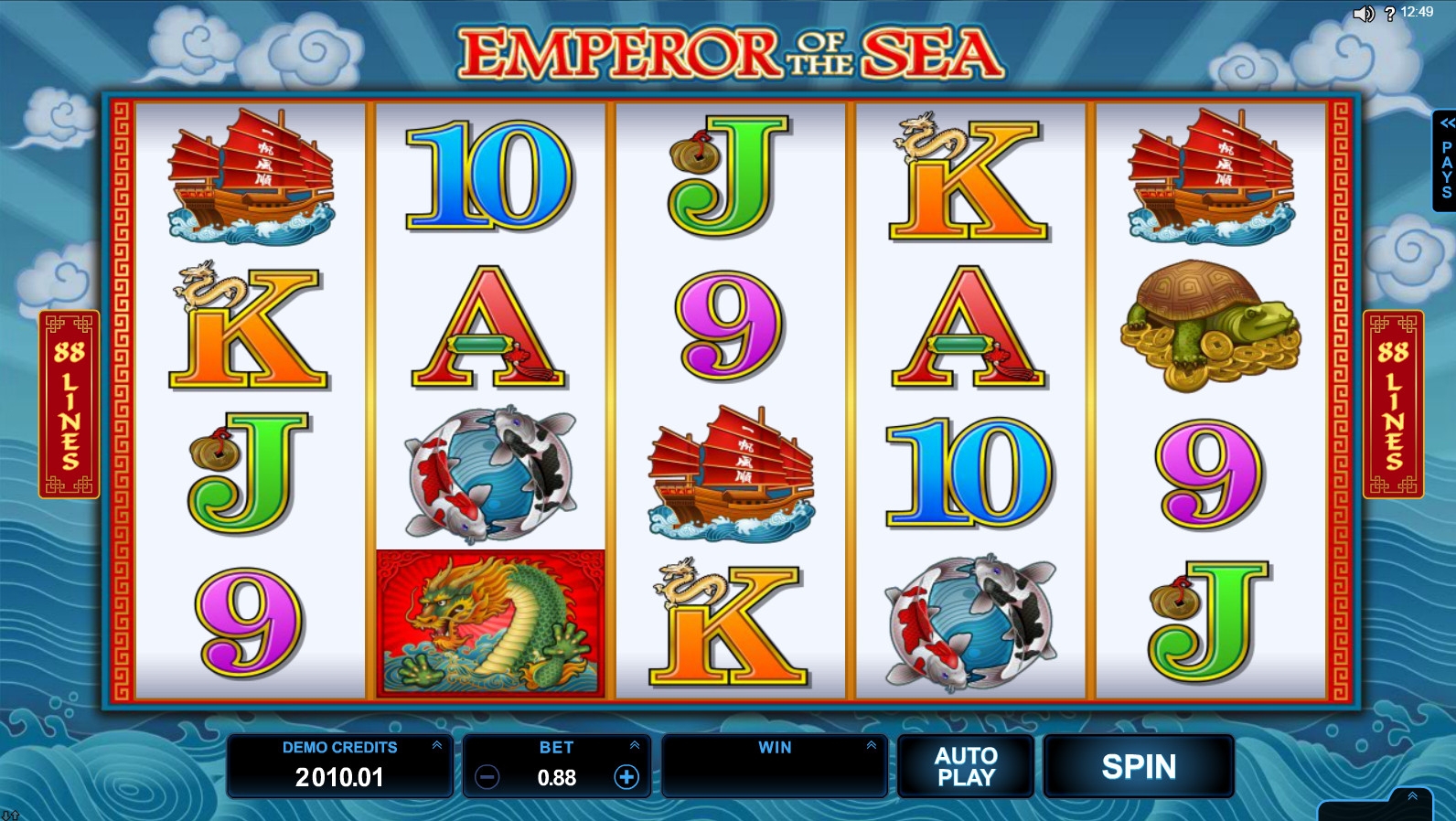 Emperor of the Sea (Emperor of the Sea) from category Slots