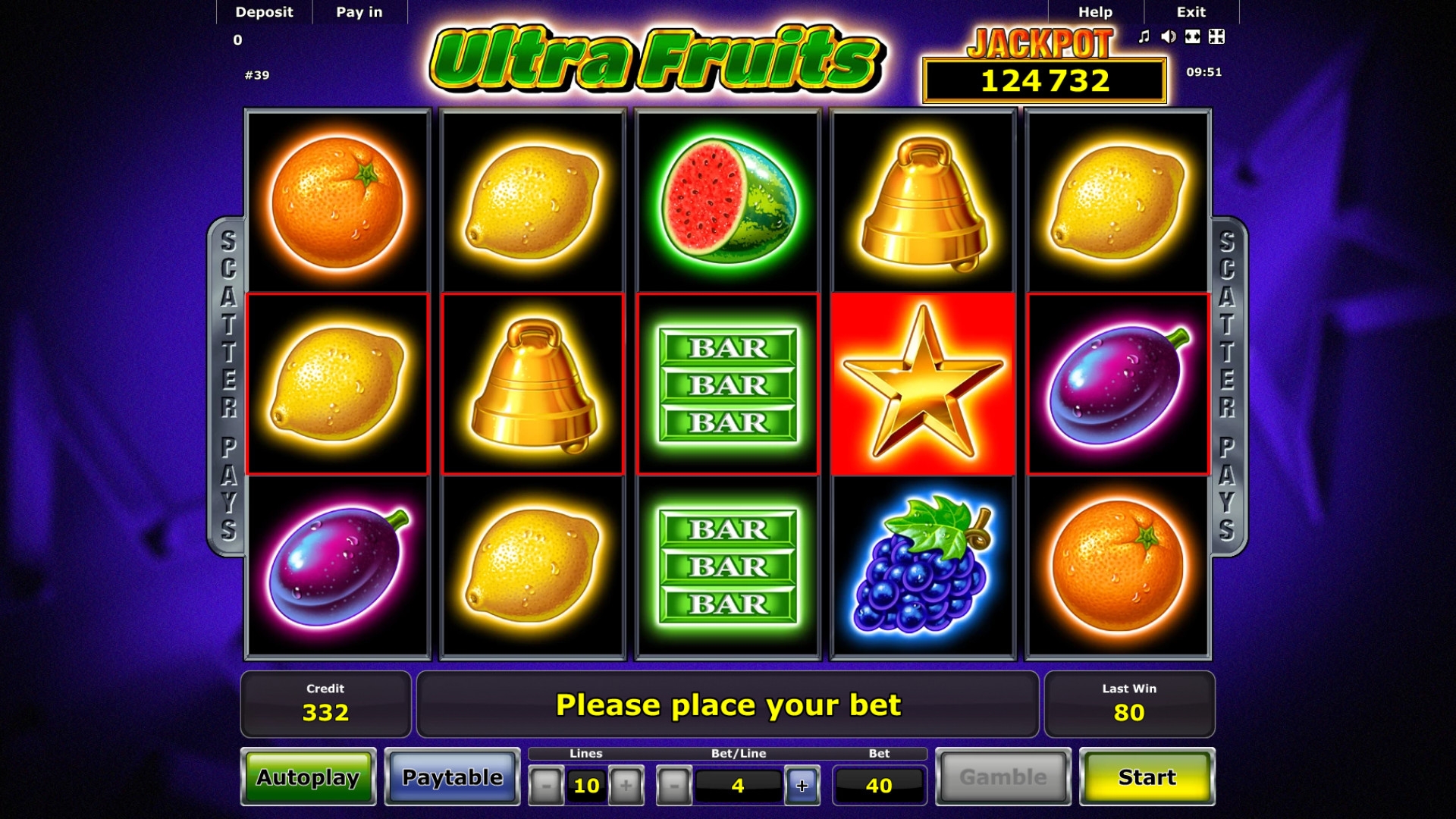 Ultra Fruits (Ultra Fruits) from category Slots