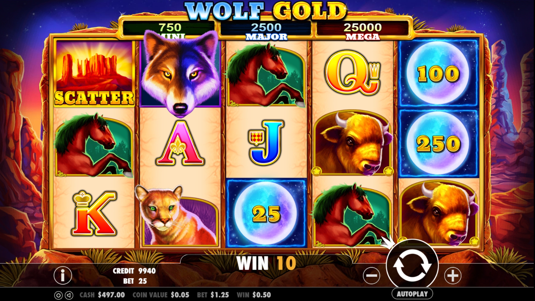 Wolf Gold (Wolf Gold) from category Slots
