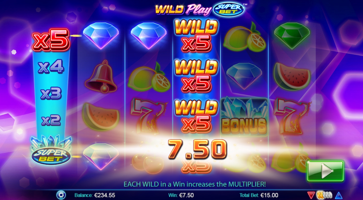 Wild Play: Super Bet (Wild Play Super Bet) from category Slots