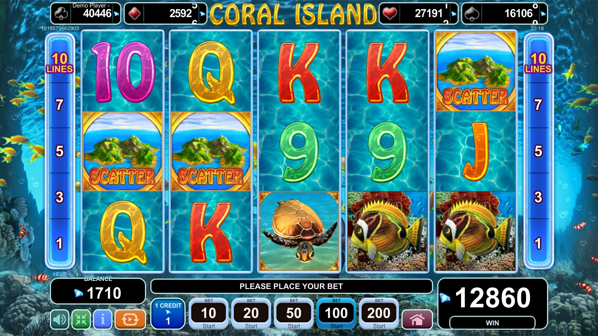 Coral Island (Coral Island) from category Slots