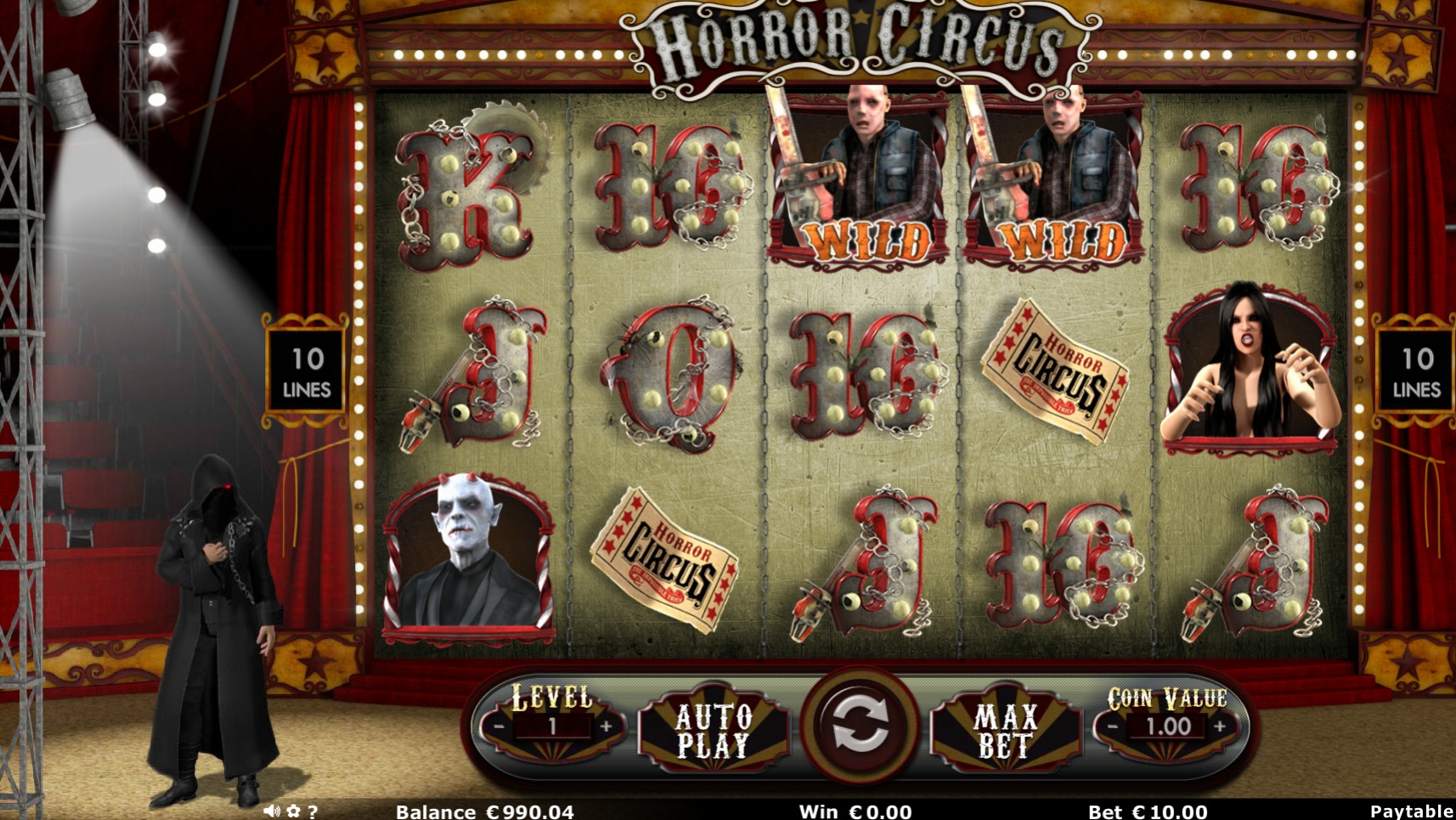 Horror Circus (Horror Circus) from category Slots