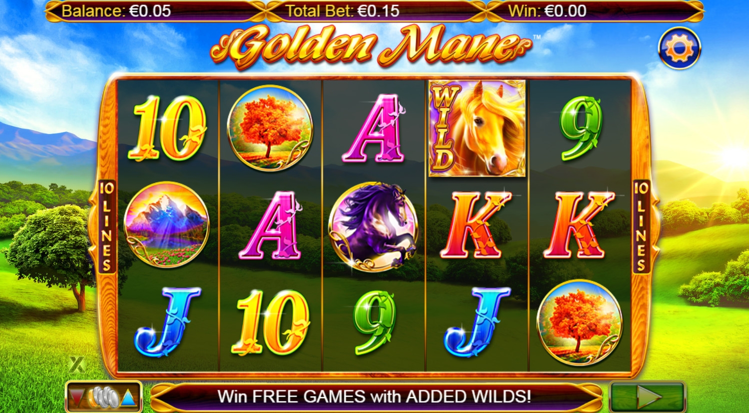 Golden Mane (Golden Mane) from category Slots