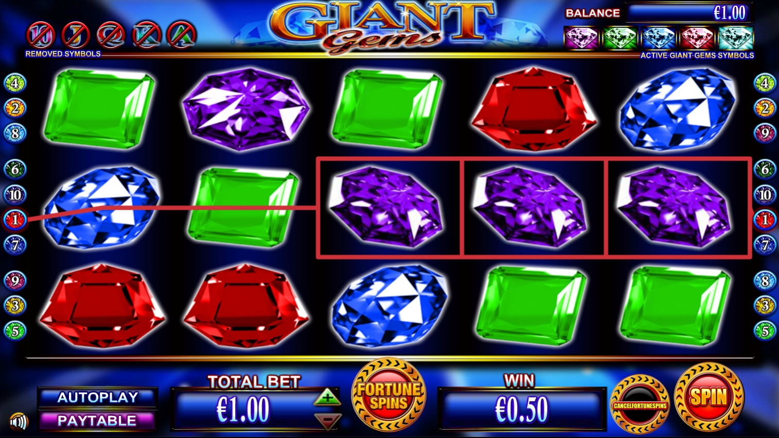 Giant Gems (Giant Gems) from category Slots