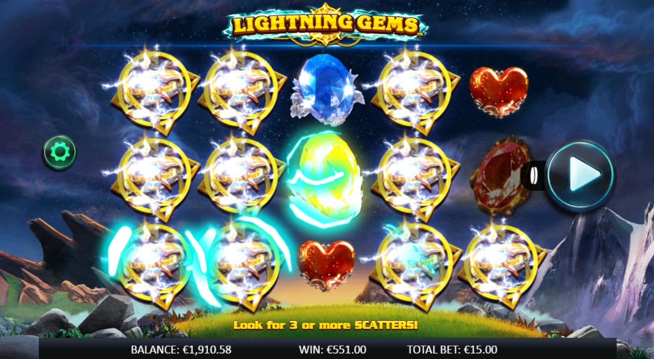 Lightning Gems (Lightning Gems) from category Slots