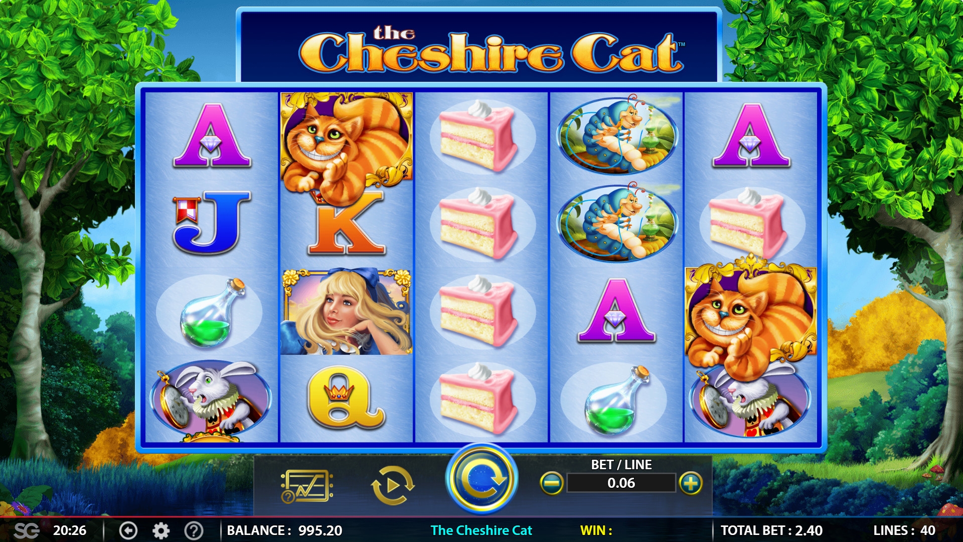 The Cheshire Cat (The Cheshire Cat) from category Slots
