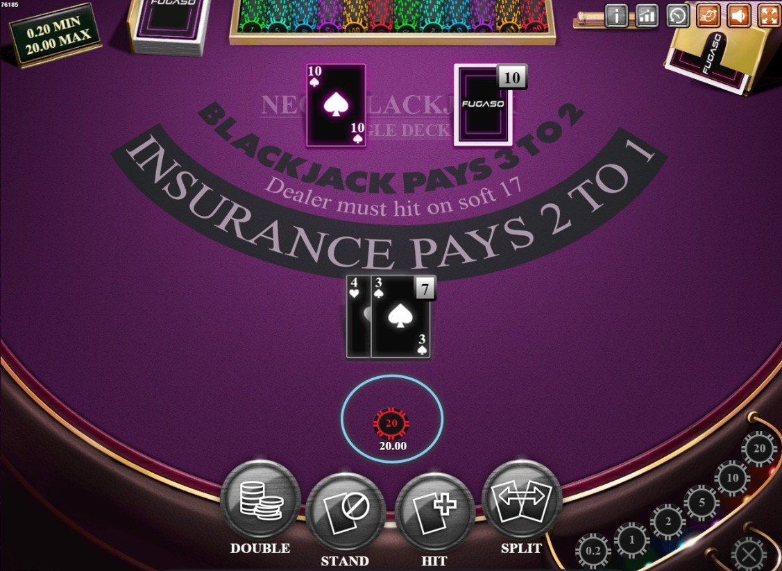 Neon Blackjack (Neon Blackjack) from category Blackjack
