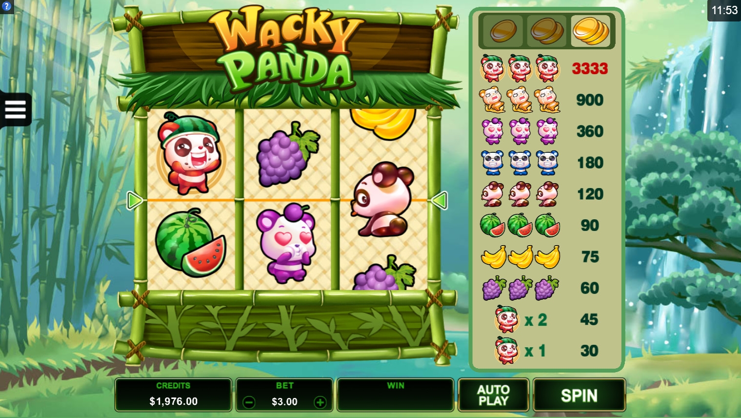Wacky Panda (Wacky Panda) from category Slots