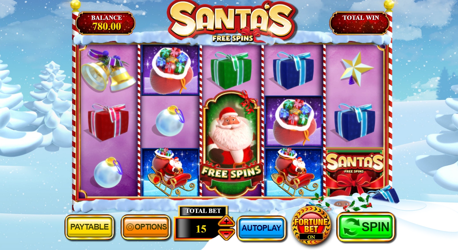 Santa’s Free Spins (Santa’s Free Spins) from category Slots