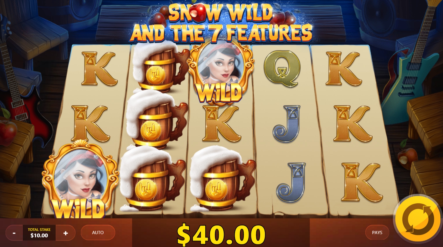 Snow Wild and the 7 Features (Snow Wild and the 7 Features) from category Slots